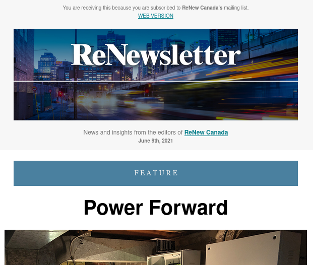 Newsletter example image